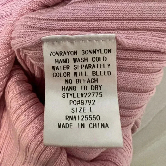 Hera Collection Ribbed Tank Midi Dress Large - Picture 9 of 9